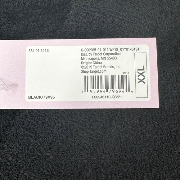 2 Piece Wild Fable Women's XXL Black Crop Sweater And Light Blue Ribbed T-Shirt - Picture 4 of 16